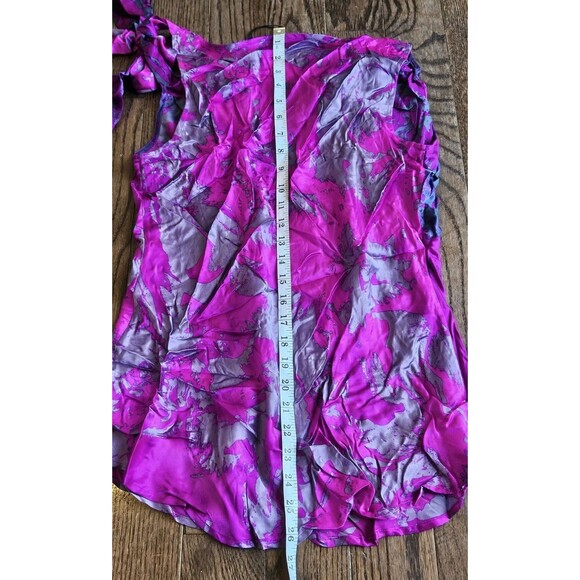 Cabi Tank Fit to Be Tied 100% Silk Cowl Neck Women’s Sleeveless Sz M #102 NEW - Picture 7 of 9